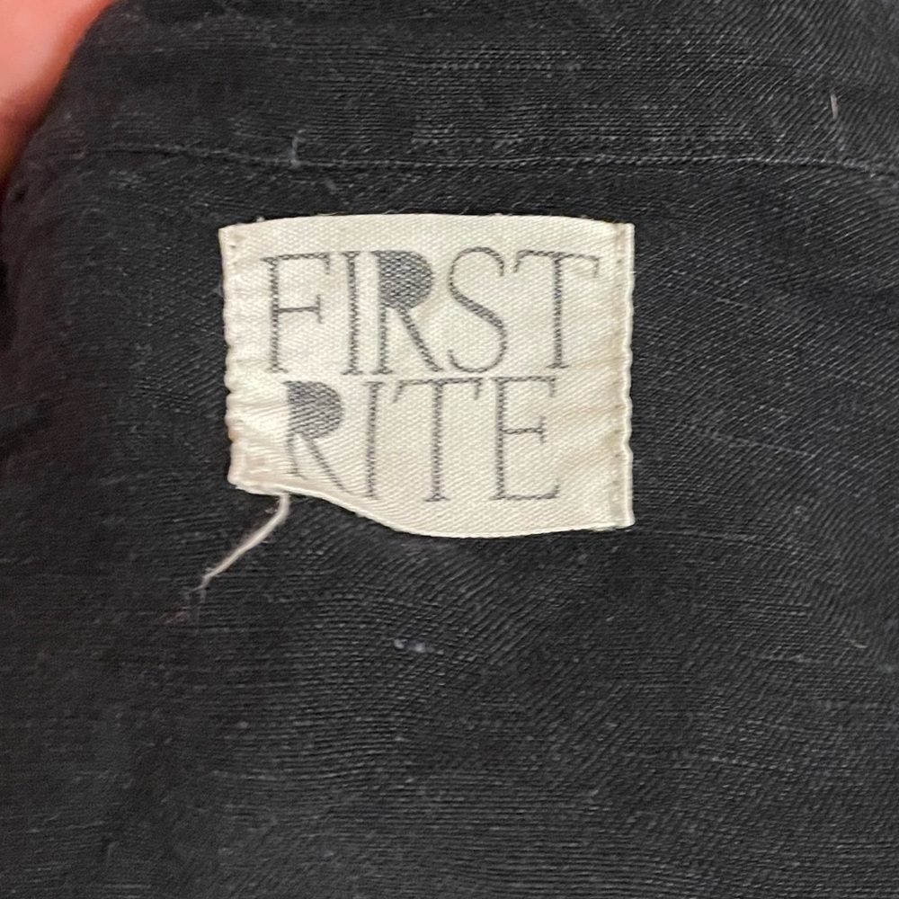First Rite Black Button Down Shirt - image 2
